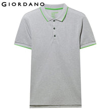 Load image into Gallery viewer, Giordano Men Solid Polo Shirt Men Pique Slim Mens Polo Basic Essential Tops Male Camisa Polo Camiseta Masculina