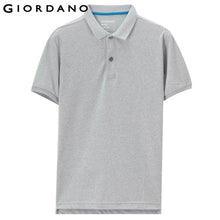 Load image into Gallery viewer, Giordano Men Solid Polo Shirt Men Pique Slim Mens Polo Basic Essential Tops Male Camisa Polo Camiseta Masculina