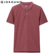 Load image into Gallery viewer, Giordano Men Solid Polo Shirt Men Pique Slim Mens Polo Basic Essential Tops Male Camisa Polo Camiseta Masculina
