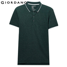 Load image into Gallery viewer, Giordano Men Solid Polo Shirt Men Pique Slim Mens Polo Basic Essential Tops Male Camisa Polo Camiseta Masculina