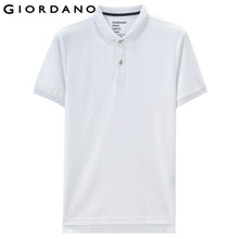 Load image into Gallery viewer, Giordano Men Solid Polo Shirt Men Pique Slim Mens Polo Basic Essential Tops Male Camisa Polo Camiseta Masculina