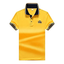 Load image into Gallery viewer, Men&#39;s oversized casual short-sleeved Polo shirt student uniforms men&#39;s polo shirt
