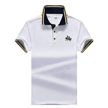 Load image into Gallery viewer, Men&#39;s oversized casual short-sleeved Polo shirt student uniforms men&#39;s polo shirt